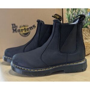 Dr. Martens 2976 Wintergrip Outlaw WP Black Chelsea Boots W10/M9 unisex
